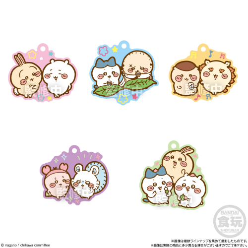 ちいかわ ぷっくりラバマスグミ ハチワレ うさぎ モモンガ ラッコ シーサー レッドスターアイランド合同会社